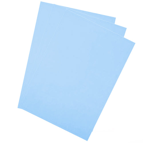 SADIPAL SIRIO Card Board Colour Sheets A4-21x29.7cm-170GMS-Blue Sky - Al Masam Stationery LLC Main image
