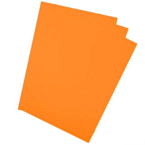 SADIPAL SIRIO Card Board Colour Sheets A4-21x29.7cm-170GMS-Dark Orange - Al Masam Stationery LLC Main image