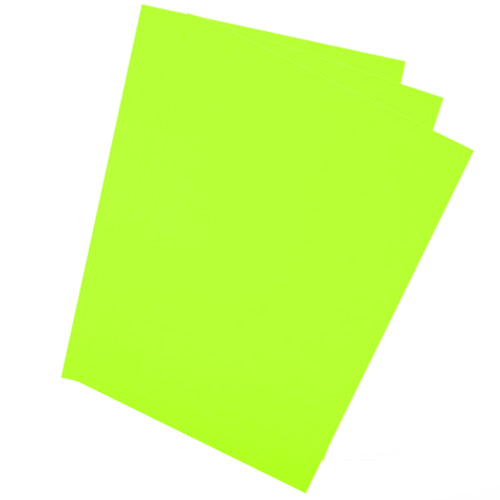 SADIPAL SIRIO Card Board Colour Sheets A4-21x29.7cm-170GMS-Lime - Al Masam Stationery LLC Main image