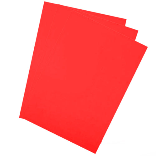 SADIPAL SIRIO Card Board Colour Sheets A4-21x29.7cm-170GMS-Red - Al Masam Stationery LLC Main image