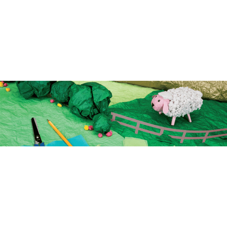 SADIPAL Tissue Paper In Rolls-17GM--0.5x2m-Medium Green Secondary image