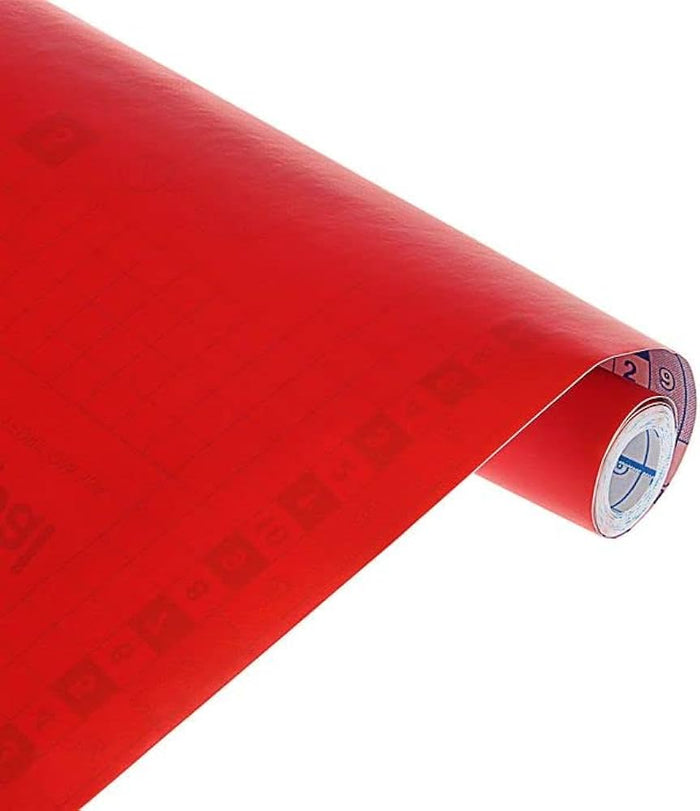 SADIPAL Self Adhesive Velvet Film-High S&T-0.45x1m-Red - Al Masam Stationery LLC