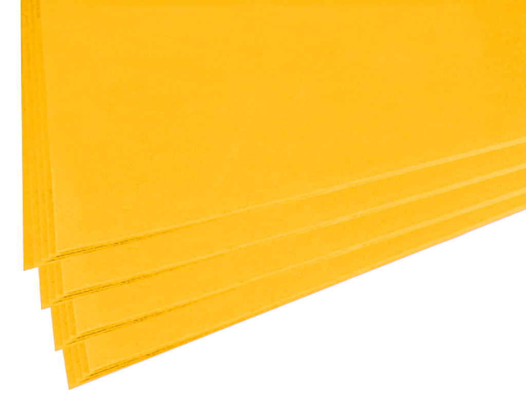 SADIPAL Sirio Card Board Colour Sheets-50x65cm-170 GMS-Dark Yellow - Al Masam Stationery LLC