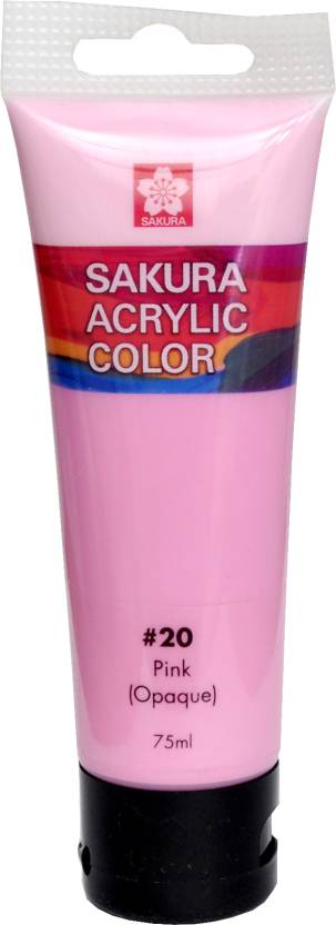 SAKURA ACRYLIC 75ML PINK - Al Masam Stationery LLC Main image