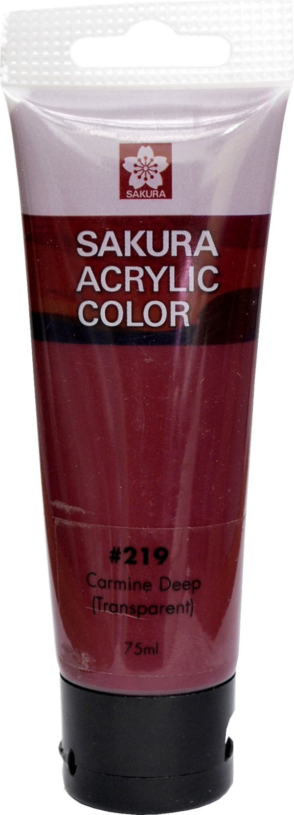 SAKURA ACRYLIC 75ML CARMINE - Al Masam Stationery LLC Main image