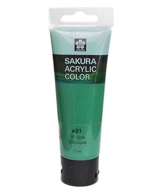 SAKURA ACRYLIC 75ML VERMILION - Al Masam Stationery LLC Main image