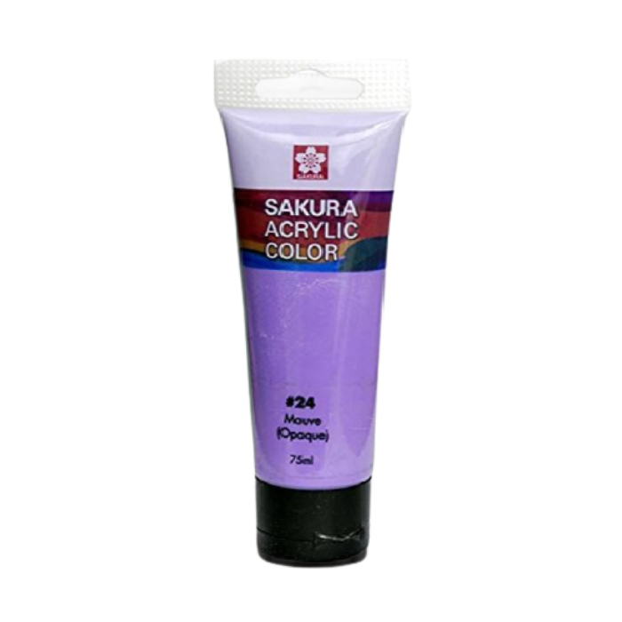 Sakura Acrylic Color Tube - Mauve - Al Masam Stationery LLC Main image