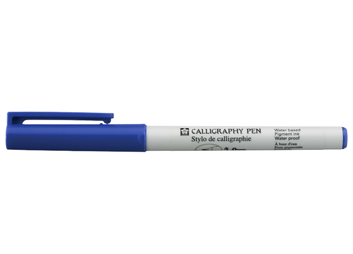 SAKURA CALLIGRAPHY PEN 3.0MM ROYAL BLUE - Al Masam Stationery LLC