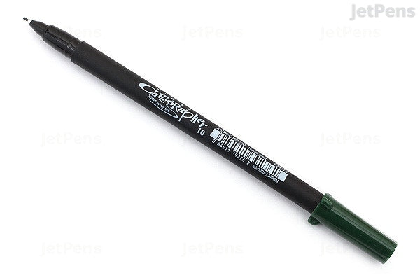 Sakura Pigma Calligrapher Pen - 1.0 mm - Hunter Green - Al Masam Stationery LLC Main image