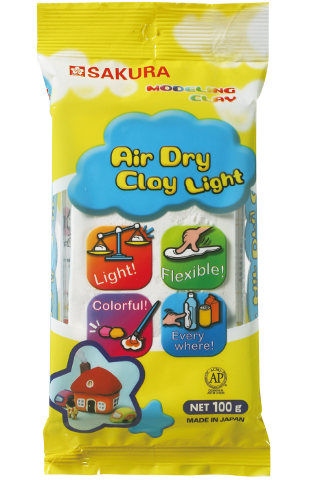 SAKURA Air dry Clay Light - Al Masam Stationery LLC Main image