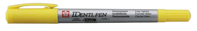 IDenti-Pen, Dual Point, Yellow - Al Masam Stationery LLC