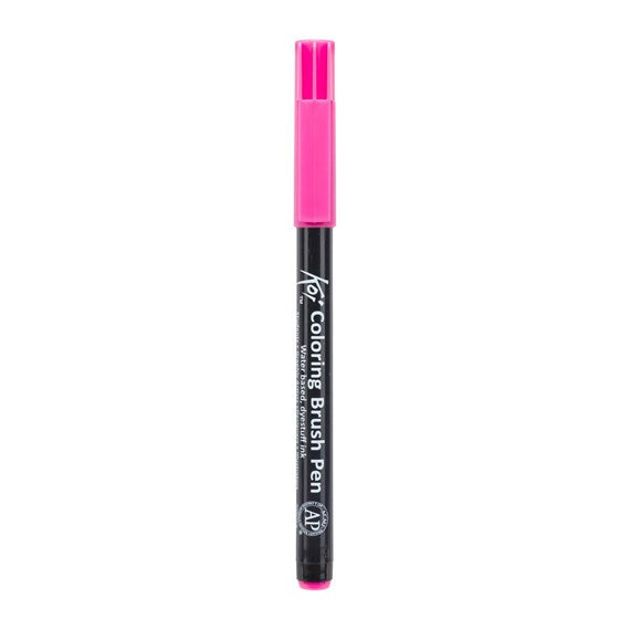 Koi Colouring Brush Pen Pink - Al Masam Stationery LLC Main image