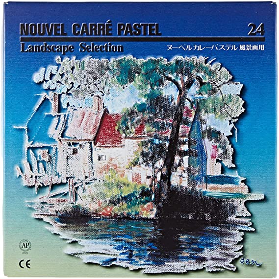 Nouvel Carre Pastel Set Of 24 - Al Masam Stationery LLC Main image