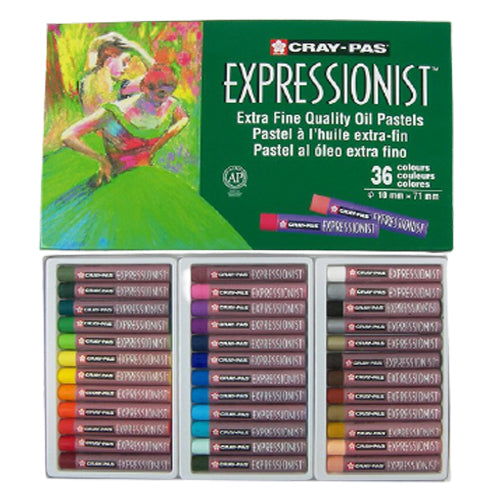 Sakura Cray-Pas (Oil Pastels) EXPRESSIONIST , 36 - COLOUR SET - Al Masam Stationery LLC Main image
