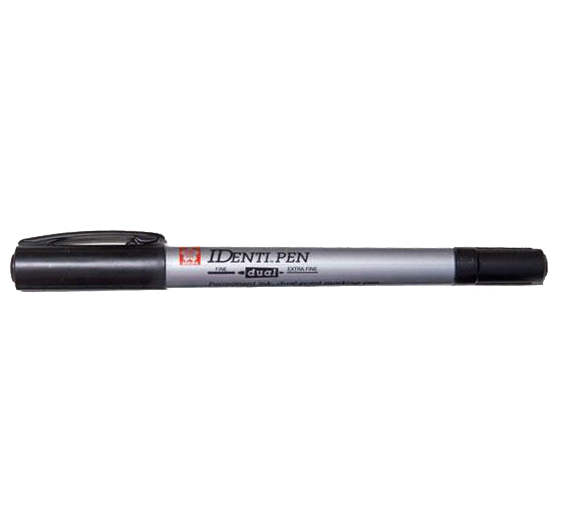 SAKURA IDENTI PEN TWIN POINT - BLACK - Al Masam Stationery LLC Main image