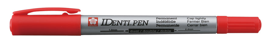 SAKURA IDENTI PEN TWIN POINT - RED - Al Masam Stationery LLC Main image