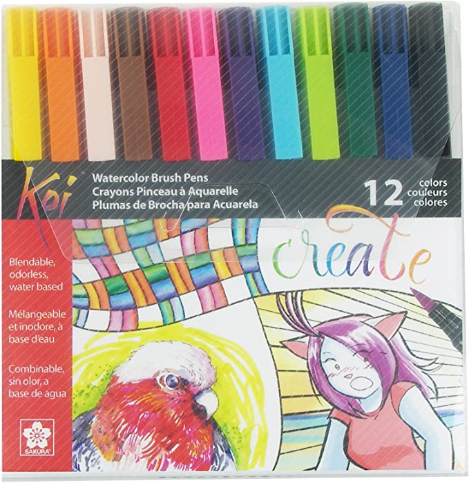 Sakura Koi Coloring Brush Pen Set - Al Masam Stationery LLC Main image