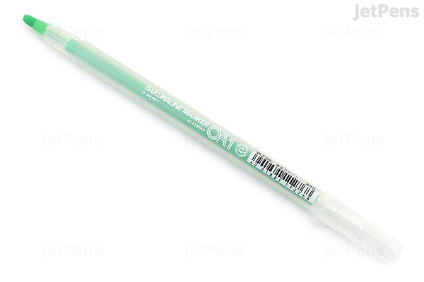 Sakura Line Marker OA1 Highlighter - Fluorescent Green - Al Masam Stationery LLC Main image