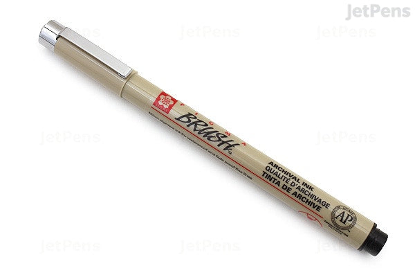 Sakura Pigma Brush Pen - Black Ink - Al Masam Stationery LLC Main image