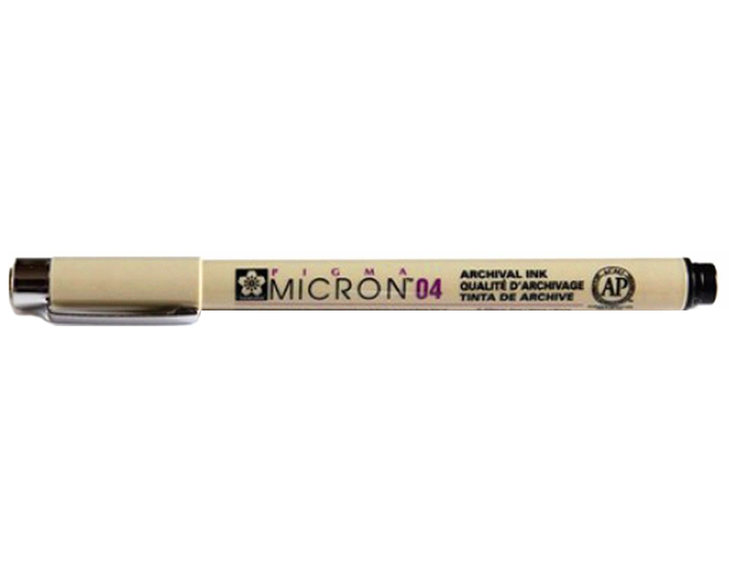 SAKURA PIGMA MICRON 04, BLACK - Al Masam Stationery LLC Main image