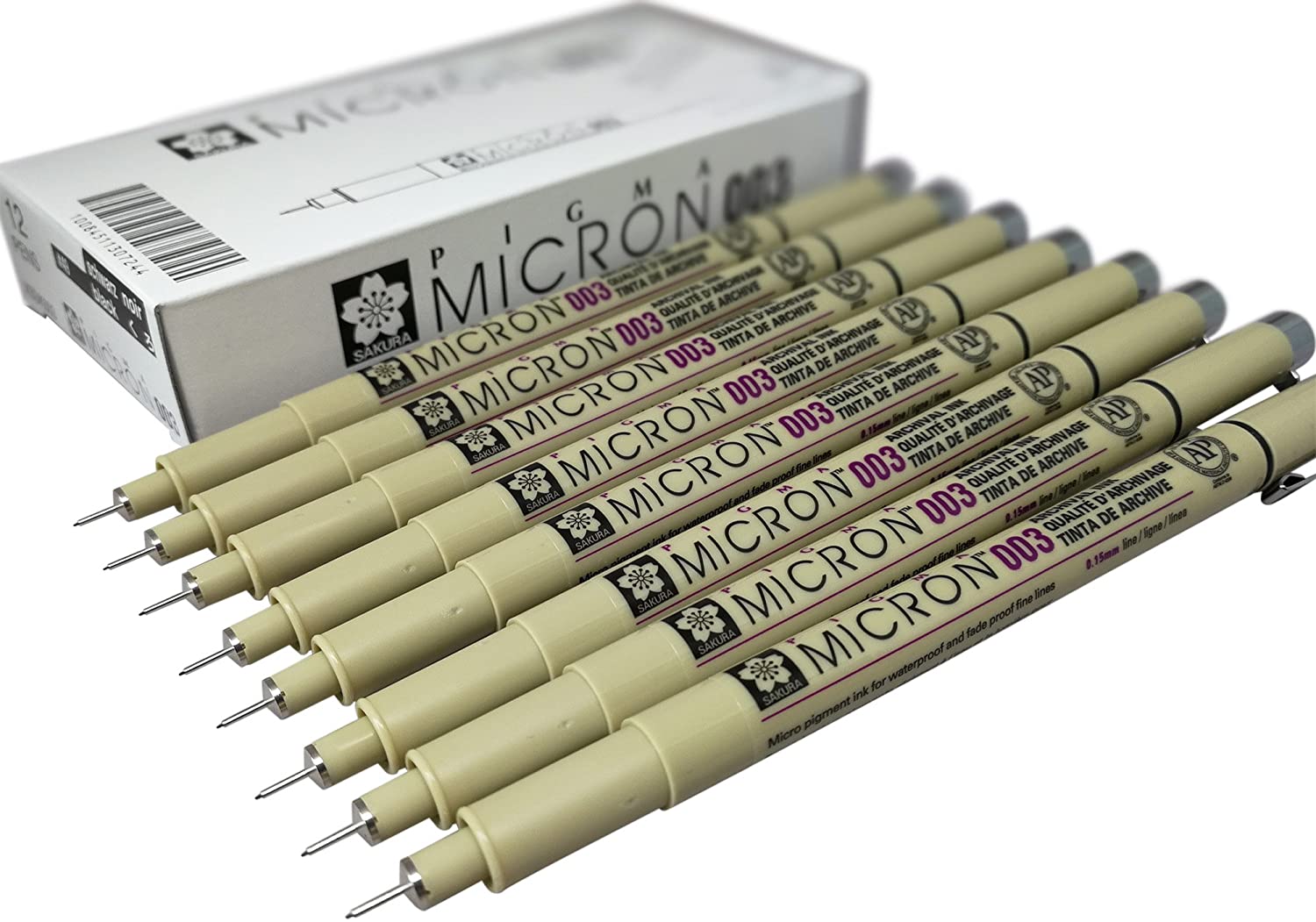 Sakura Pigma Micron black - Al Masam Stationery LLC Main image
