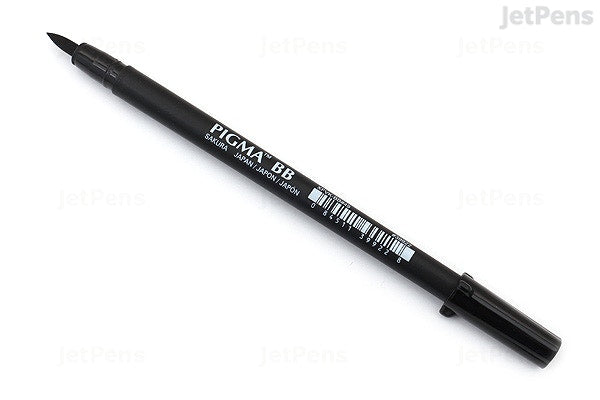 Sakura Pigma Professional Brush Pen - Bold - Black - Al Masam Stationery LLC Main image