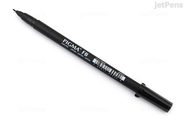Sakura Pigma Professional Brush Pen - Fine - Black - Al Masam Stationery LLC Main image