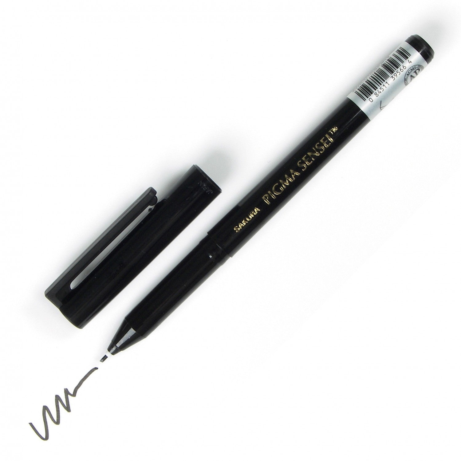 SAKURA PIGMA SENSEI C10 PEN, 1.0 MM CHISEL TIP - BLACK - Al Masam Stationery LLC Main image