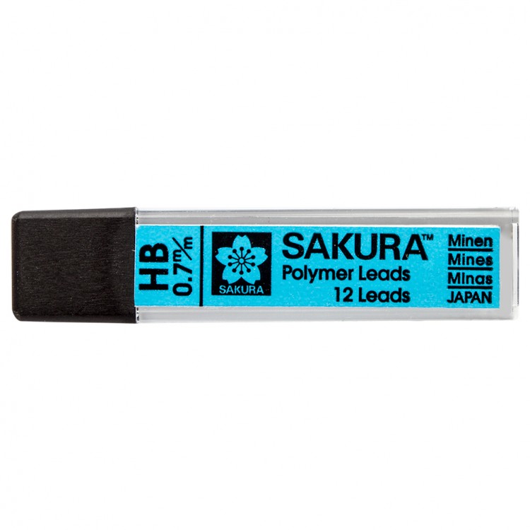 SAKURA : POLYMER LEAD REFILL : HB : 0.7 MM - Al Masam Stationery LLC Main image