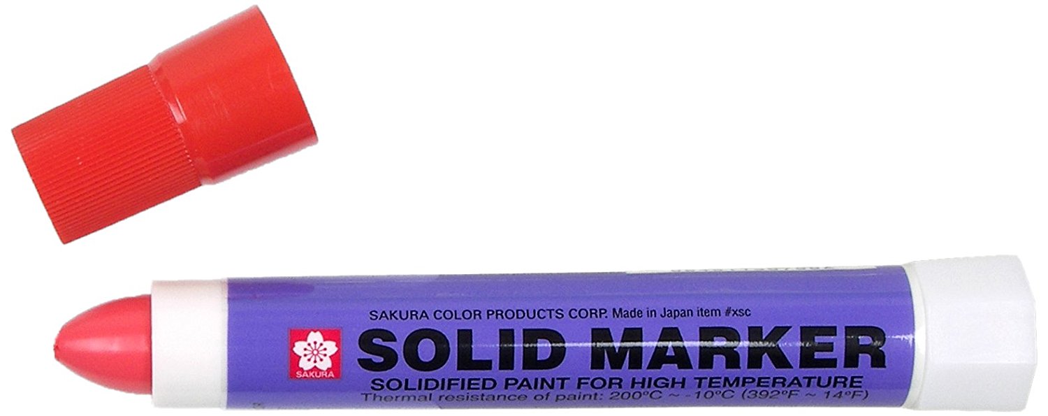 SAKURA SOLID MARKER RED - Al Masam Stationery LLC Main image