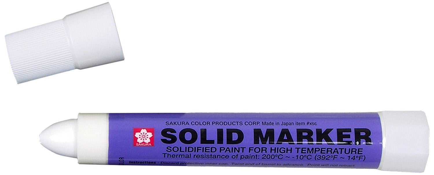 SAKURA SOLID MARKER WHITE - Al Masam Stationery LLC Main image
