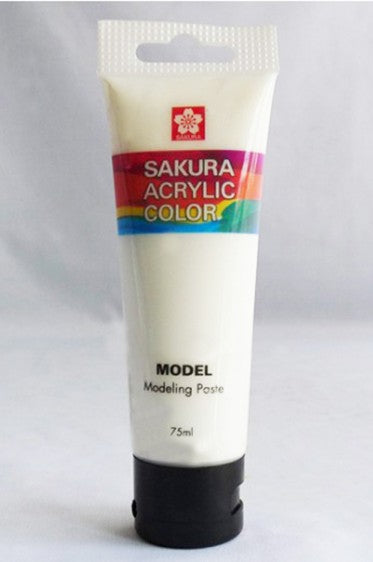 Sakura Acrylic Medium: Modeling Paste 75ml - Al Masam Stationery LLC Main image
