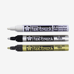 SAKURA MARKER PEN TOUCH SILVER - Al Masam Stationery LLC