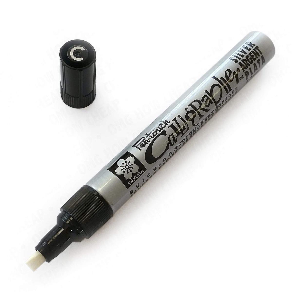 SAKURA MARKER PEN TOUCH SILVER - Al Masam Stationery LLC Main image