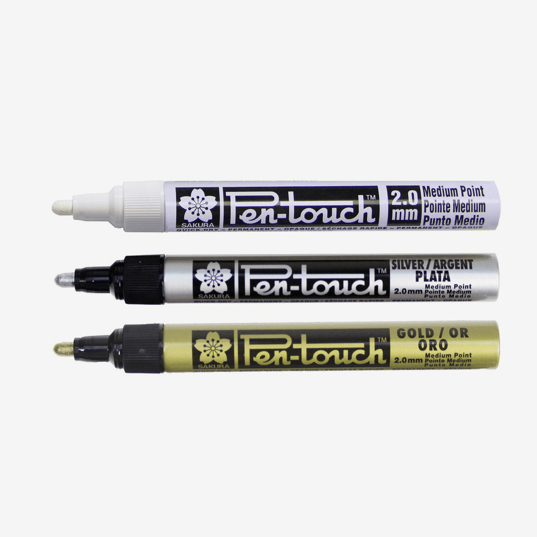 SAKURA MARKER PEN TOUCH SILVER Secondary image