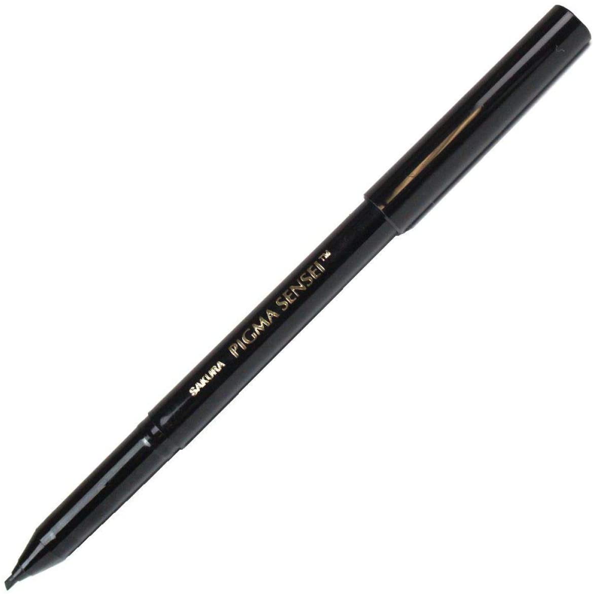 Sakura Pigma Sensei Pens 2.0 mm Chisel tip Black - Al Masam Stationery LLC Main image