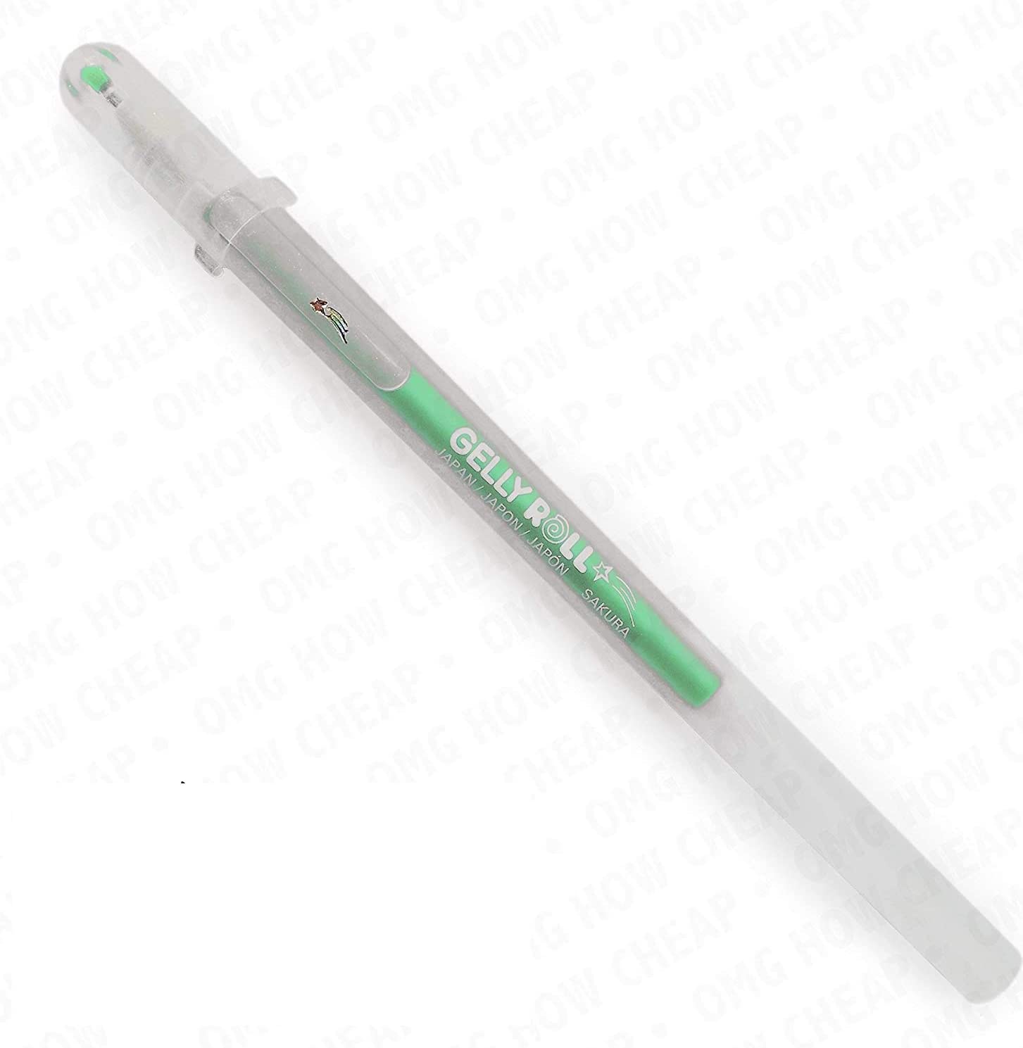 Sakura Stardust Green Foam Gel Roll Pen - Al Masam Stationery LLC Main image