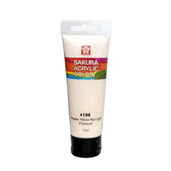Sakura Acrylic Color Tube - Naples Yellow Red Light - Al Masam Stationery LLC