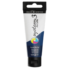 Daler Rowney System 3 Acrylic Paint 59ml Prussian Blue - Al Masam Stationery LLC