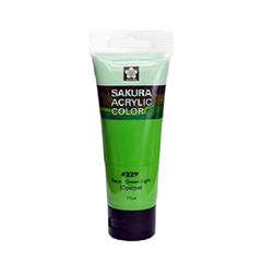 Sakura Acrylic Color Tube - Perm Green Light - Al Masam Stationery LLC