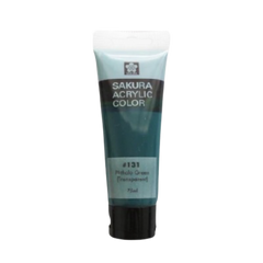 SAKURA ACRYLIC 75ML PHTHALO GREEN - (SKXAC75#131) - Al Masam Stationery LLC