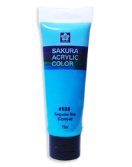 SAKURA ACRYLIC 75ML TORQUES BLUE - Al Masam Stationery LLC