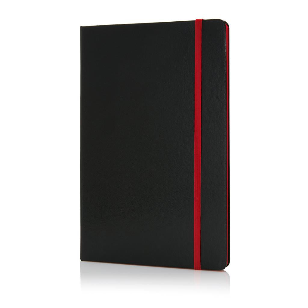 SANTHOME Sukh Hardcover A5 Size, Ruled PVC Notebook - Al Masam Stationery LLC Main image