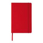 Bukh Hardcover A5 Ruled PVC Notebook Red
