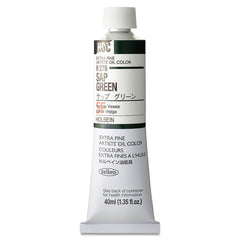 Holbein Artists Oil Colors Sap Green 40Ml - Al Masam Stationery LLC