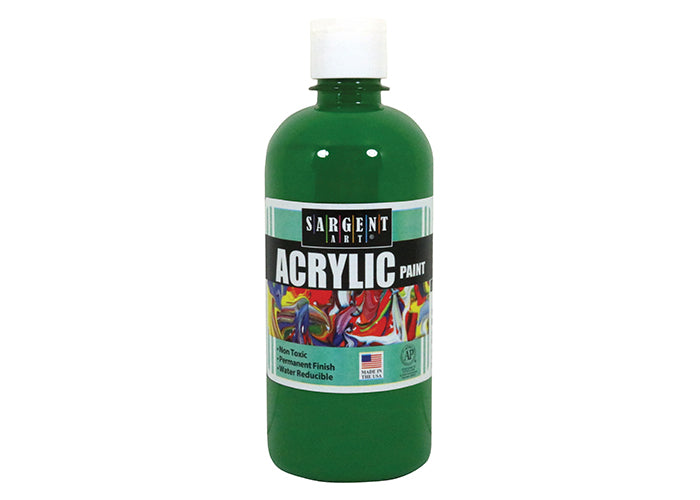 SARGENT Acrylic 16oz CB Green/Spectral Green - Al Masam Stationery LLC Main image