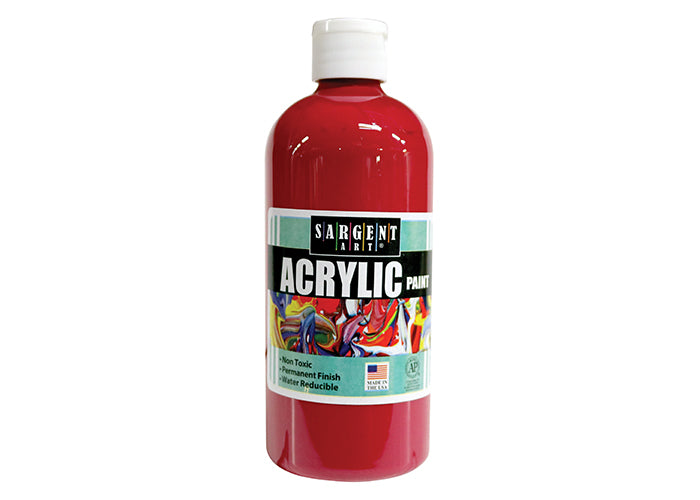 SARGENT Acrylic 16oz Deep Rubine - Al Masam Stationery LLC Main image