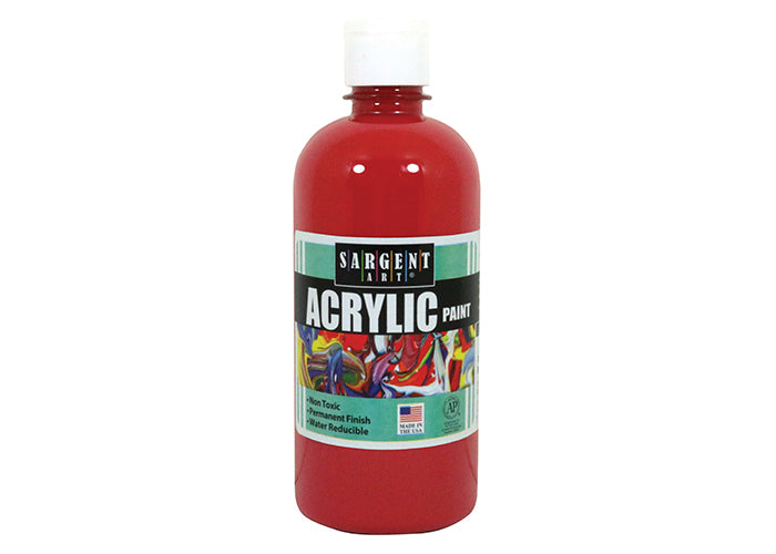 SARGENT Acrylic 16oz Spectral Red - Al Masam Stationery LLC Main image