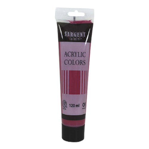 SARGENT ACRYLIC TUBE 120 ML ALIZARINE CRIMSON - Al Masam Stationery LLC Main image