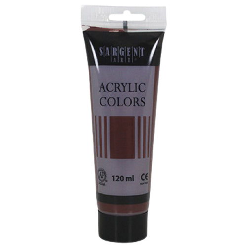 SARGENT ACRYLIC TUBE 120 ML BURNT UMBER - Al Masam Stationery LLC Main image